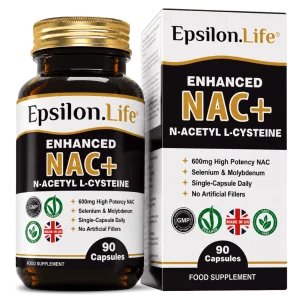 NAC+ Supplement 600mg with Selenium & Molybdenum