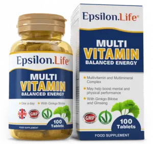 multivitamins with iron b-complex ginseng gingko biloba