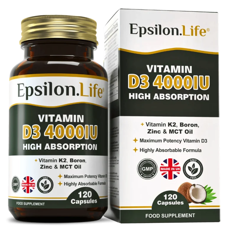 vitamin d3 k2 mk7 all trans zinc citrate boron mct oil 4000iu vitamin d 120 capsules high potency supplement uk made